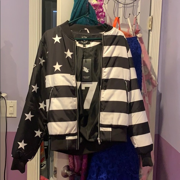 Limited edition yellow claw bomber jacket NEW - Picture 1 of 6